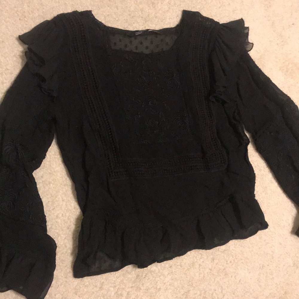 Gorgeous black blouse